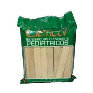 Bajalenguas De Madera Pediatrico Bolsa X 100 Unidades CLERICOL