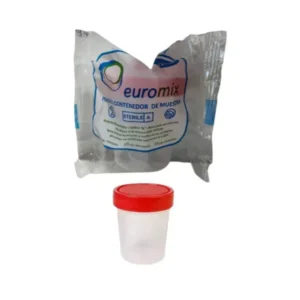 Frasco estéril 125ml EUROMIX